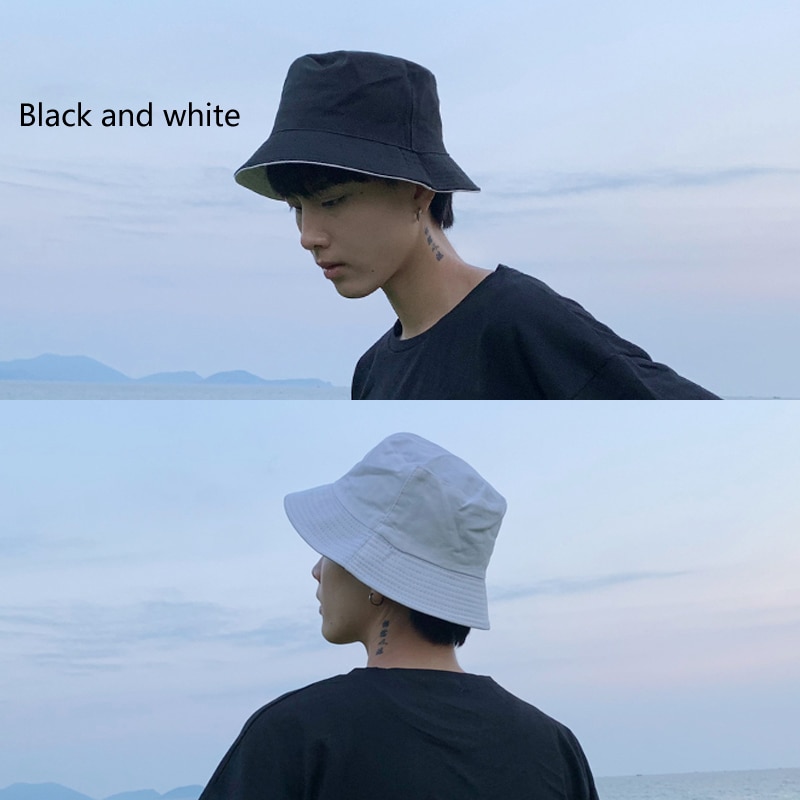 Chapeau Bob de pêcheur à double face | Unisexe décontracté, couleur unie, seau pour hommes et femmes, hip hop Panama été marguerite, chapeau de pêcheur extérieur Chapeau Bob de pêcheur à double face | Unisexe décontracté, couleur unie, seau pour hommes et femmes, hip hop Panama été marguerite, chapeau de pêcheur extérieur