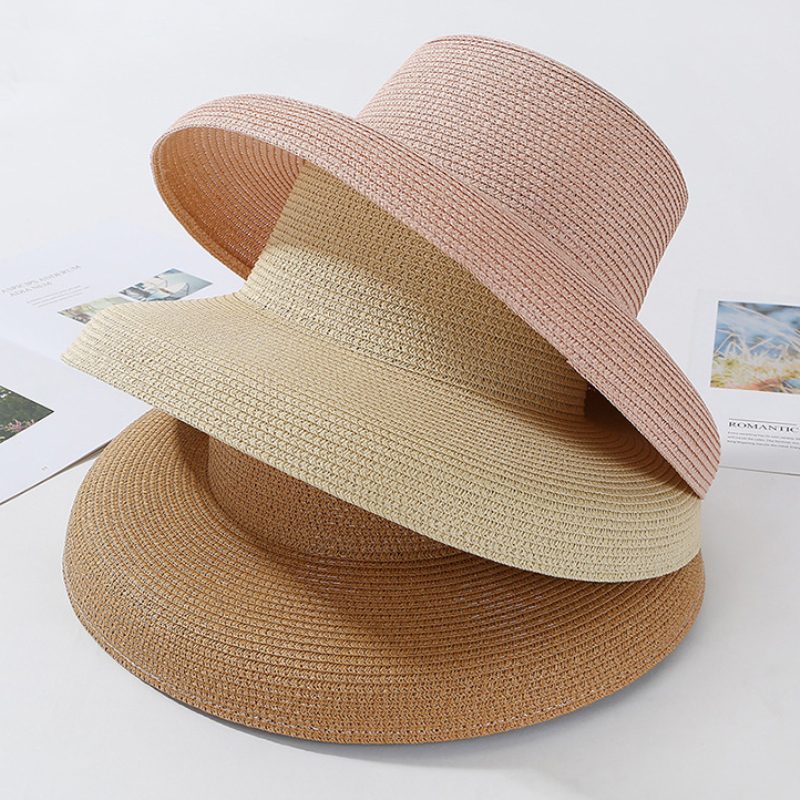 Chapeaux de soleil pour femmes | Uni, élégant, chapeau à large bord, chapeau de plage en paille souple, pour femmes, HT2303, nouvelle collection été 2019 Chapeaux de soleil pour femmes | Uni, élégant, chapeau à large bord, chapeau de plage en paille souple, pour femmes, HT2303, nouvelle collection été 2019