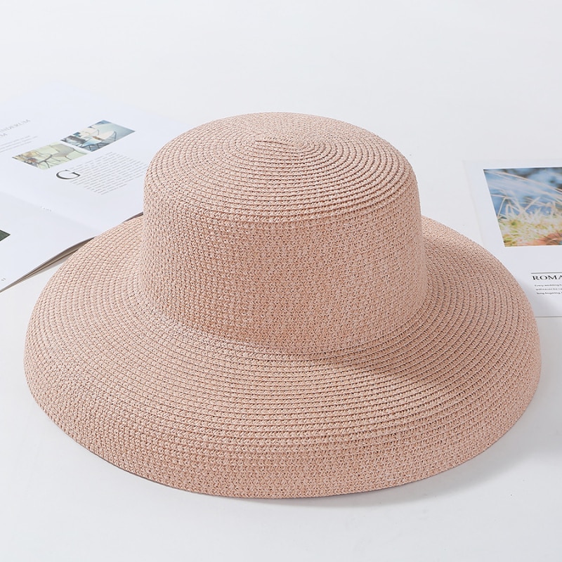 Chapeaux de soleil pour femmes | Uni, élégant, chapeau à large bord, chapeau de plage en paille souple, pour femmes, HT2303, nouvelle collection été 2019 Chapeaux de soleil pour femmes | Uni, élégant, chapeau à large bord, chapeau de plage en paille souple, pour femmes, HT2303, nouvelle collection été 2019