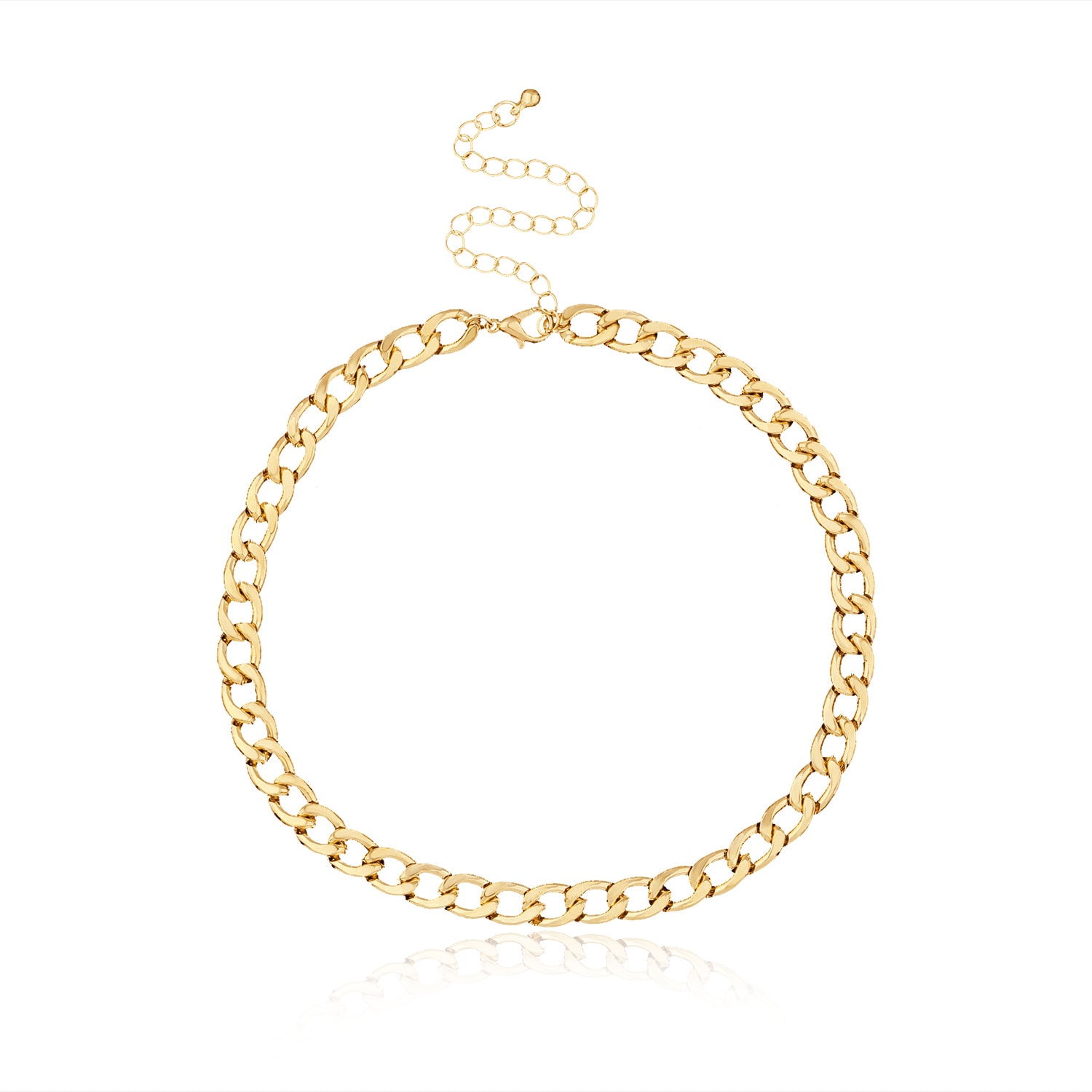 Mode lien chaîne collier ras du cou pour les femmes collier à breloques Collares bijoux XL066 Mode lien chaîne collier ras du cou pour les femmes collier à breloques Collares bijoux XL066