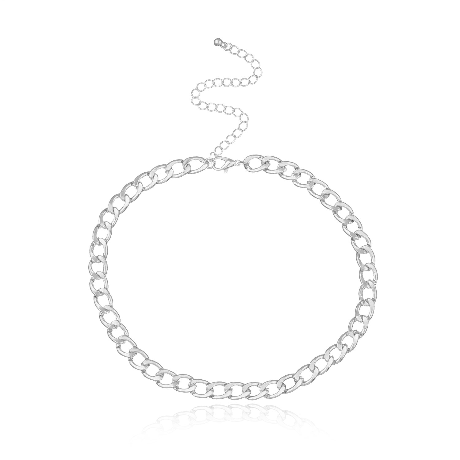 Mode lien chaîne collier ras du cou pour les femmes collier à breloques Collares bijoux XL066 Mode lien chaîne collier ras du cou pour les femmes collier à breloques Collares bijoux XL066