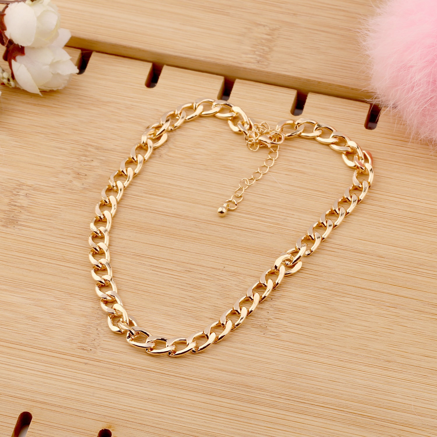 Mode lien chaîne collier ras du cou pour les femmes collier à breloques Collares bijoux XL066 Mode lien chaîne collier ras du cou pour les femmes collier à breloques Collares bijoux XL066