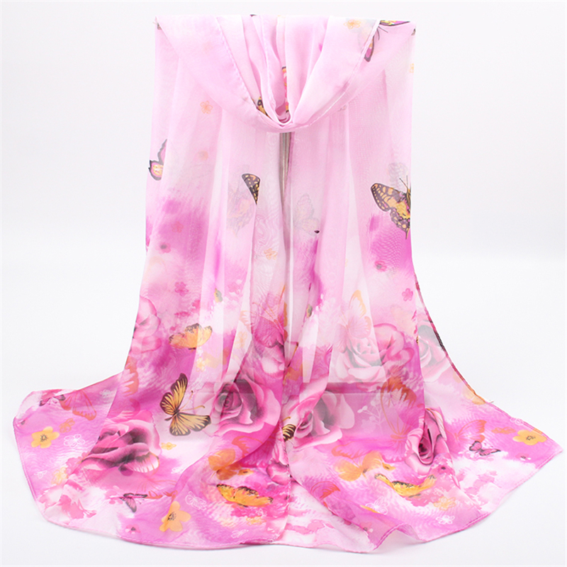 Foulard en mousseline de soie femme Foulard en mousseline de soie femme