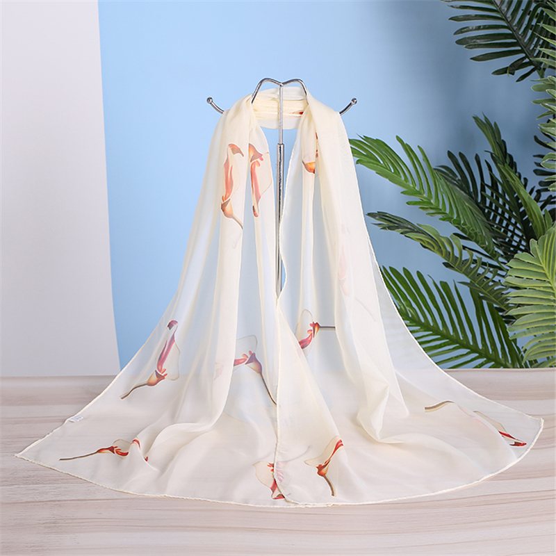 Foulard en mousseline de soie femme Foulard en mousseline de soie femme