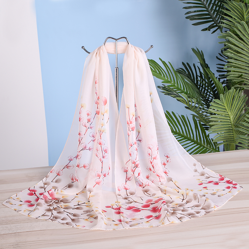 Foulard en mousseline de soie femme Foulard en mousseline de soie femme