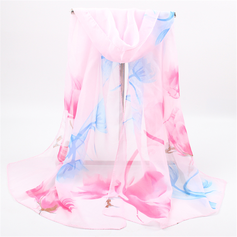 Foulard en mousseline de soie femme Foulard en mousseline de soie femme