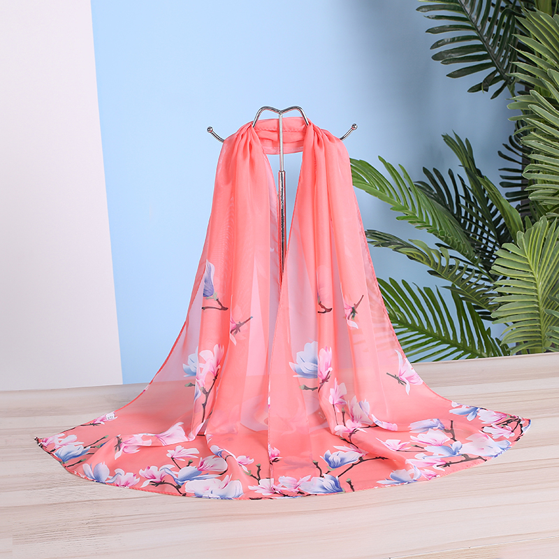 Foulard en mousseline de soie femme Foulard en mousseline de soie femme