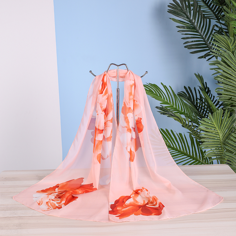 Foulard en mousseline de soie femme Foulard en mousseline de soie femme