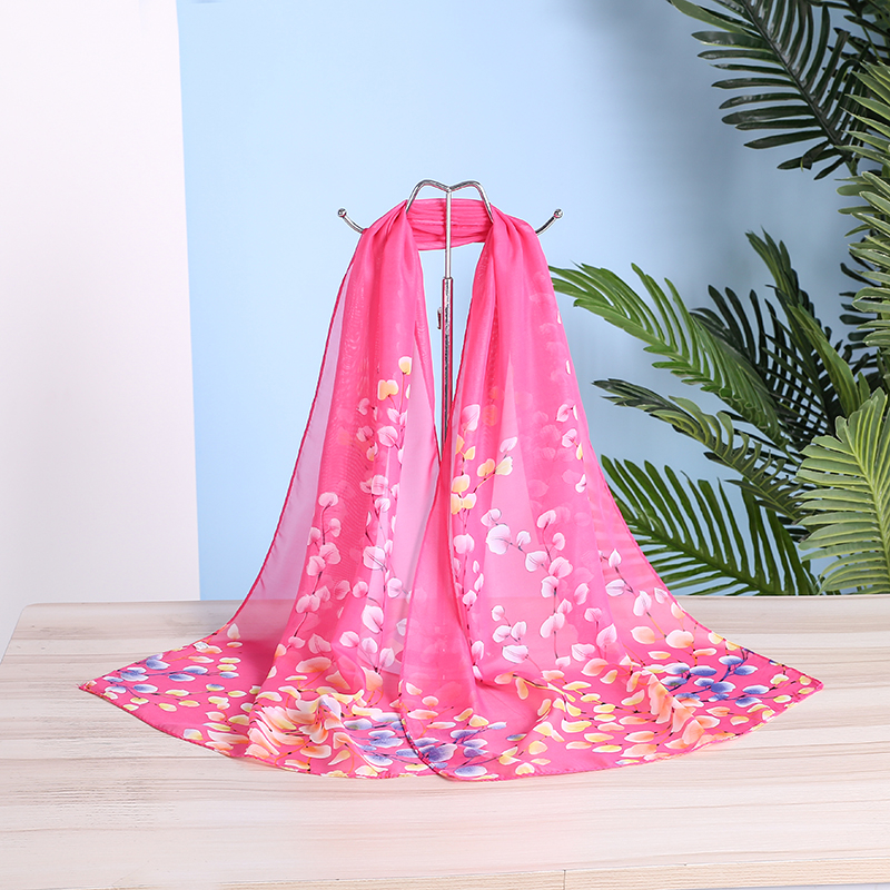 Foulard en mousseline de soie femme Foulard en mousseline de soie femme