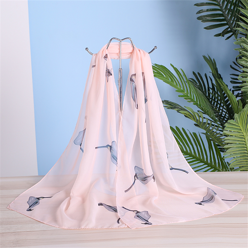 Foulard en mousseline de soie femme Foulard en mousseline de soie femme
