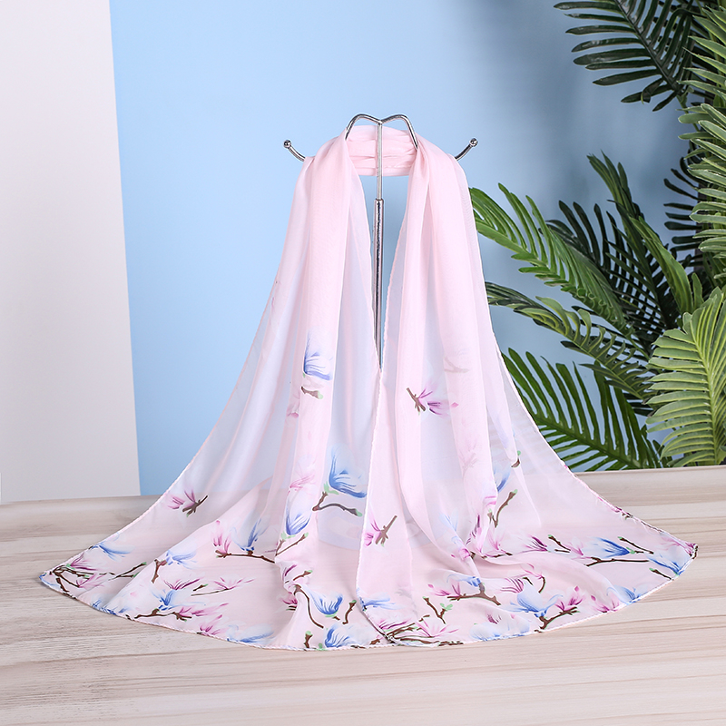 Foulard en mousseline de soie femme Foulard en mousseline de soie femme