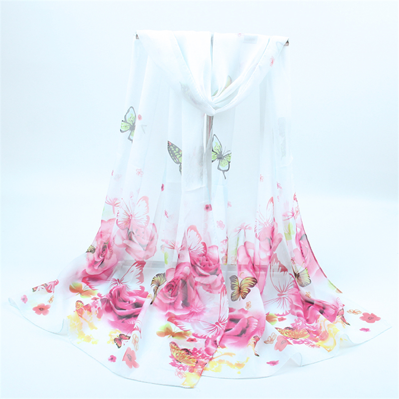 Foulard en mousseline de soie femme Foulard en mousseline de soie femme