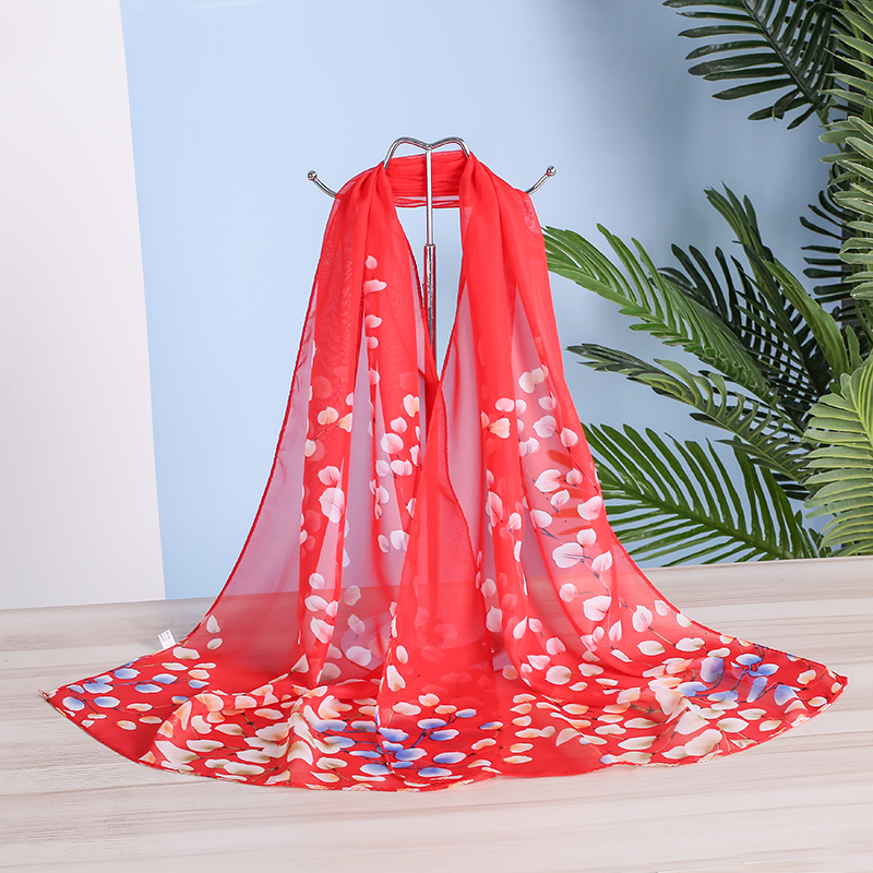 Foulard en mousseline de soie femme Foulard en mousseline de soie femme