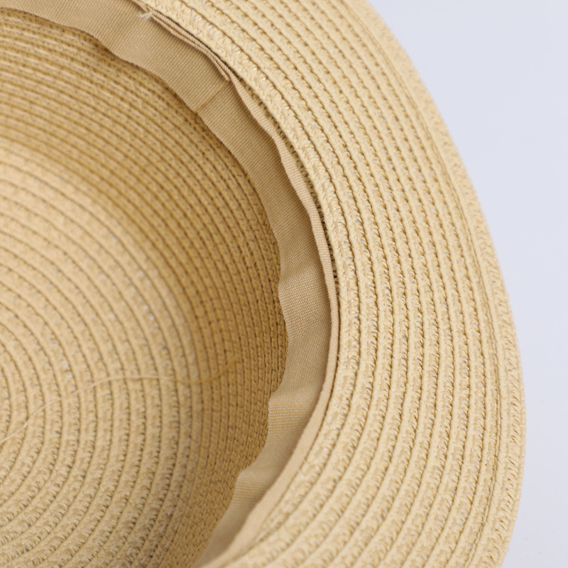 Chapeau de plage simple été 2019 | Chapeau mère-enfant, chapeau décontracté Panama femme, chapeau de marque femmes à bord plat avec nœud papillon, casquette de paille pour filles Chapeau de plage simple été 2019 | Chapeau mère-enfant, chapeau décontracté Panama femme, chapeau de marque femmes à bord plat avec nœud papillon, casquette de paille pour filles