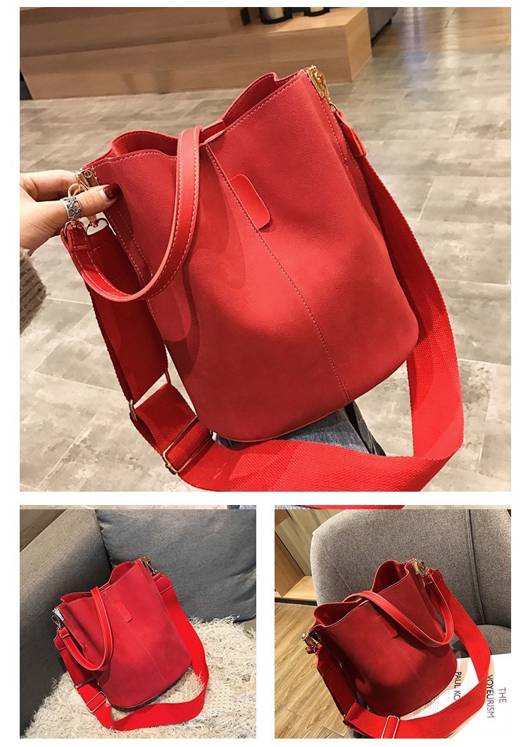 Sac de messager femmes seau sac à bandoulière grande capacité vintage mat en cuir PU dame sac à main de luxe concepteur bolsos mujer noir Sac de messager femmes seau sac à bandoulière grande capacité vintage mat en cuir PU dame sac à main de luxe concepteur bolsos mujer noir