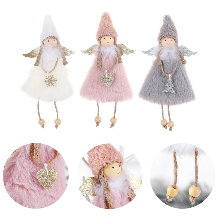 Poupée ange pour les fêtes, décorations pour la maison, guirlande, pour arbre de de Noël, nouvel an, 2020, 2021 Poupée ange pour les fêtes, décorations pour la maison, guirlande, pour arbre de de Noël, nouvel an, 2020, 2021