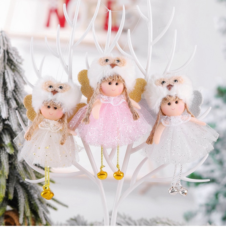 Poupée ange pour les fêtes, décorations pour la maison, guirlande, pour arbre de de Noël, nouvel an, 2020, 2021 Poupée ange pour les fêtes, décorations pour la maison, guirlande, pour arbre de de Noël, nouvel an, 2020, 2021