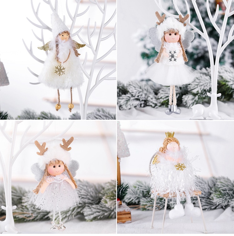 Poupée ange pour les fêtes, décorations pour la maison, guirlande, pour arbre de de Noël, nouvel an, 2020, 2021 Poupée ange pour les fêtes, décorations pour la maison, guirlande, pour arbre de de Noël, nouvel an, 2020, 2021