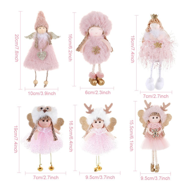Poupée ange pour les fêtes, décorations pour la maison, guirlande, pour arbre de de Noël, nouvel an, 2020, 2021 Poupée ange pour les fêtes, décorations pour la maison, guirlande, pour arbre de de Noël, nouvel an, 2020, 2021