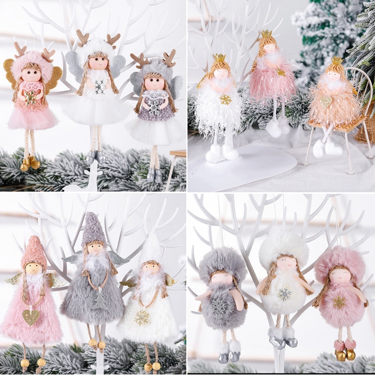 Poupée ange pour les fêtes, décorations pour la maison, guirlande, pour arbre de de Noël, nouvel an, 2020, 2021 Poupée ange pour les fêtes, décorations pour la maison, guirlande, pour arbre de de Noël, nouvel an, 2020, 2021