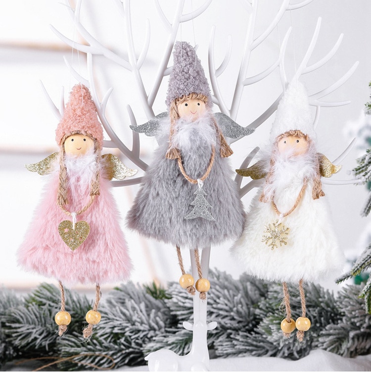 Poupée ange pour les fêtes, décorations pour la maison, guirlande, pour arbre de de Noël, nouvel an, 2020, 2021 Poupée ange pour les fêtes, décorations pour la maison, guirlande, pour arbre de de Noël, nouvel an, 2020, 2021