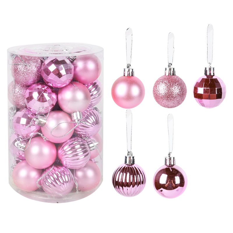 34 pièces ornement de noël pour noël décor à la maison boules en plastique léger natal déco une boule de baril 4cm 2021 pendentif suspendu nouvel an 34 pièces ornement de noël pour noël décor à la maison boules en plastique léger natal déco une boule de baril 4cm 2021 pendentif suspendu nouvel an