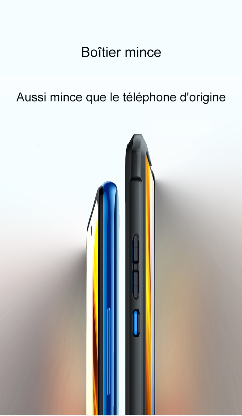 Xundd – coque POCO X3 Pro, coque de protection transparente antichoc pour Xiaomi, pour POCO X3 Pro, M3, X3, NFC, Airbag Xundd – coque POCO X3 Pro, coque de protection transparente antichoc pour Xiaomi, pour POCO X3 Pro, M3, X3, NFC, Airbag