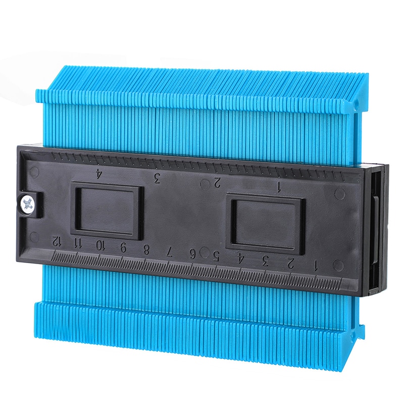 12/14/25/50 cm Contour Jauge En Plastique Profil Copie Contour Jauges Standard Bois Marquage Outil Carrelage Stratifié Carreaux Outils